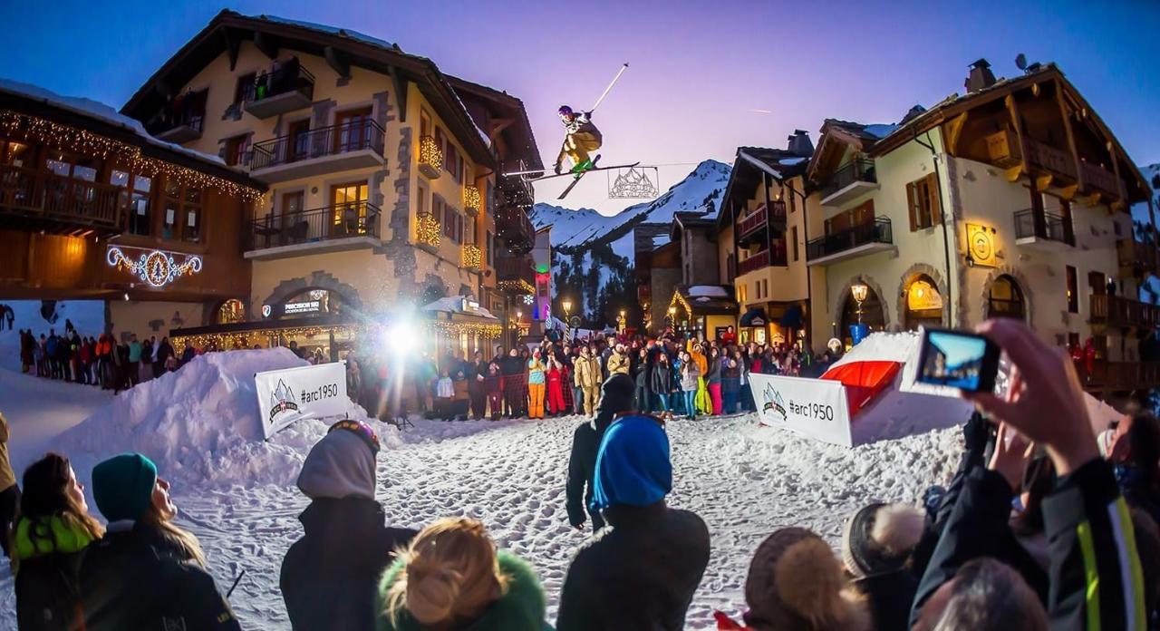 Arc 1950 Ski-in/Ski-out: Heated Pool & Mountain Access Les Arcs  Exterior photo